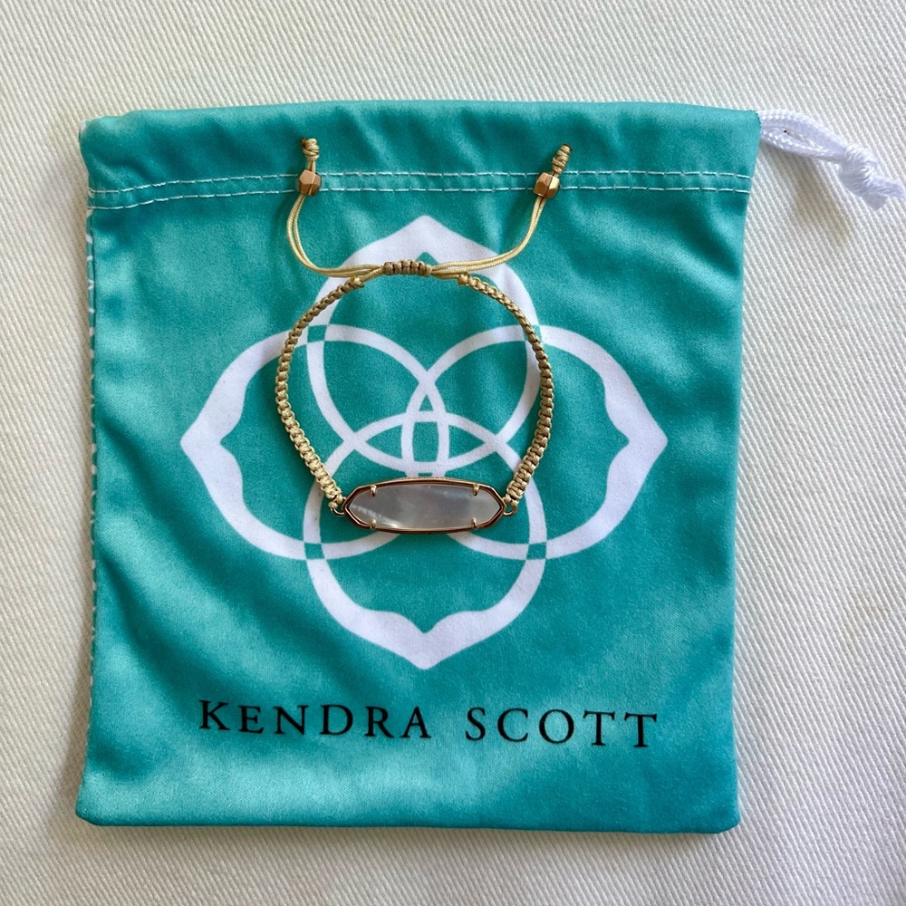 Kendra Scott Lyla Macrame Gold Bracelet